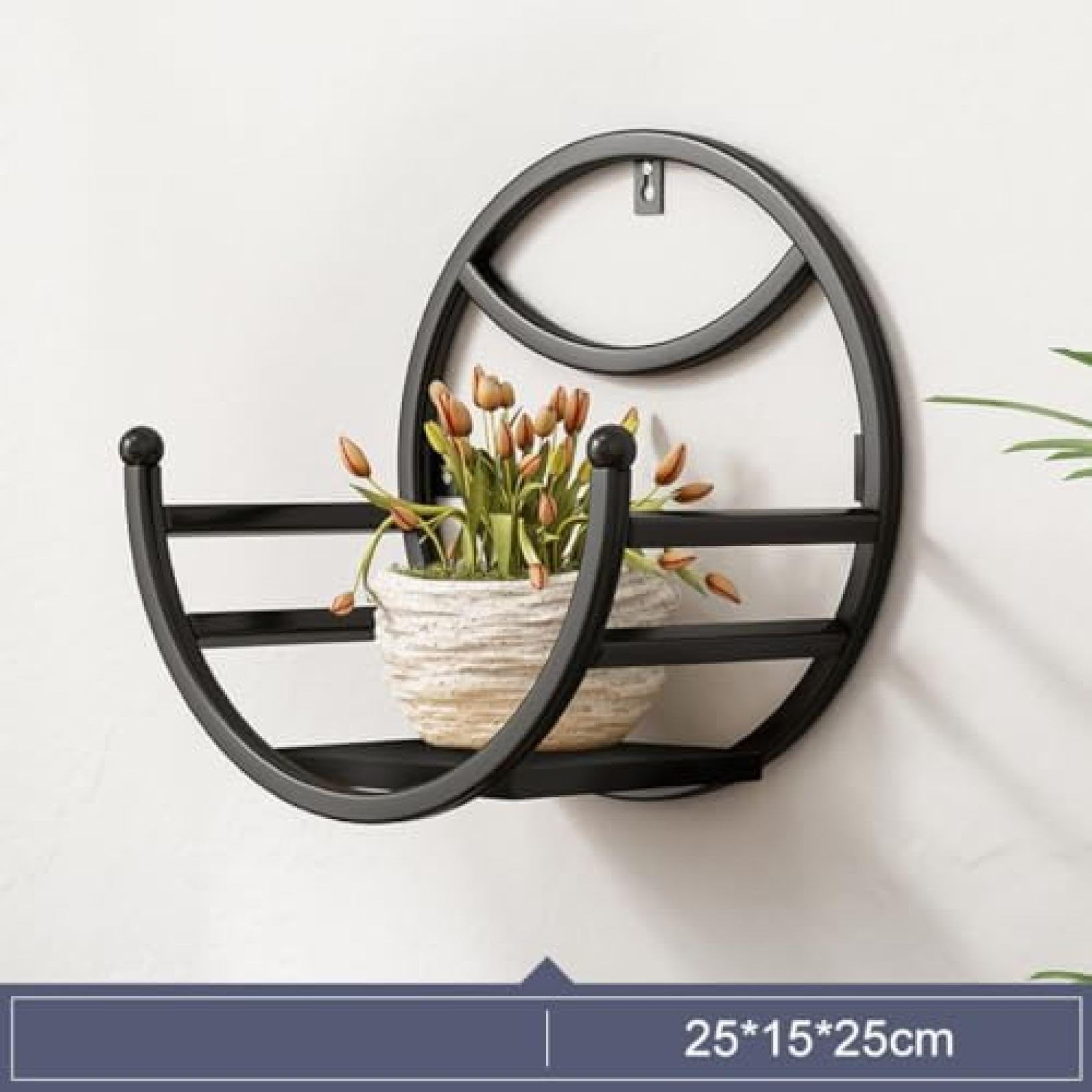 Amazon | フラワースタンド アイアンブラケット アイアンフック 鉢植え