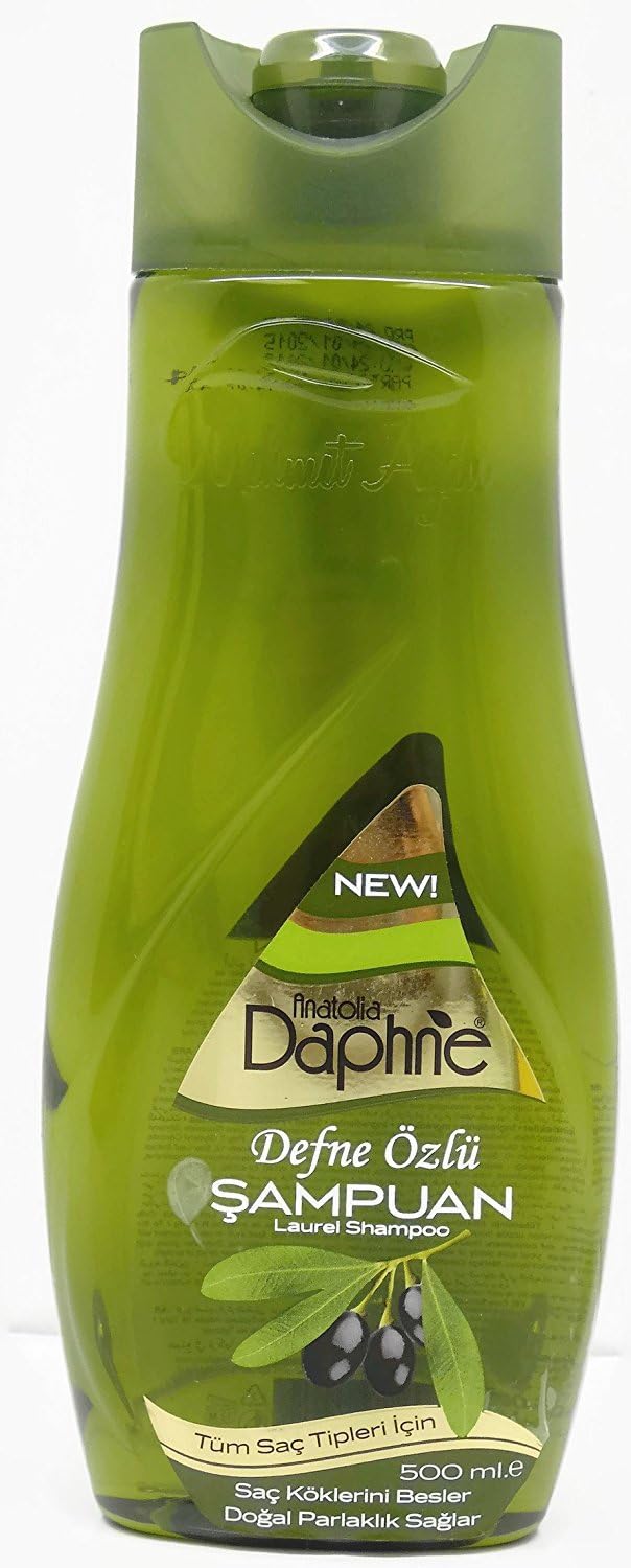 AnatoliaDaphne Traditional Shampoo, 100% Natural, Vegan, All Natural, Best for All Hair types, Men and Women (Daphne Shampoo)
