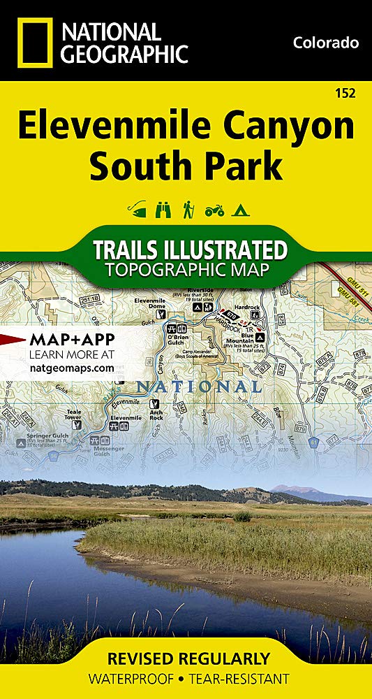 Elevenmile Canyon South Park: Trails Illustrated Other Rec. Areas