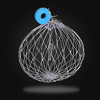 Crab pots for Crabbing for Fishing Enthusiasts: Castable Trap for Crabs, Crawfish, Turtles, and Fish - Shallow Water Fish Trap for Leisure Decompression in Rivers, Beaches, and Ponds