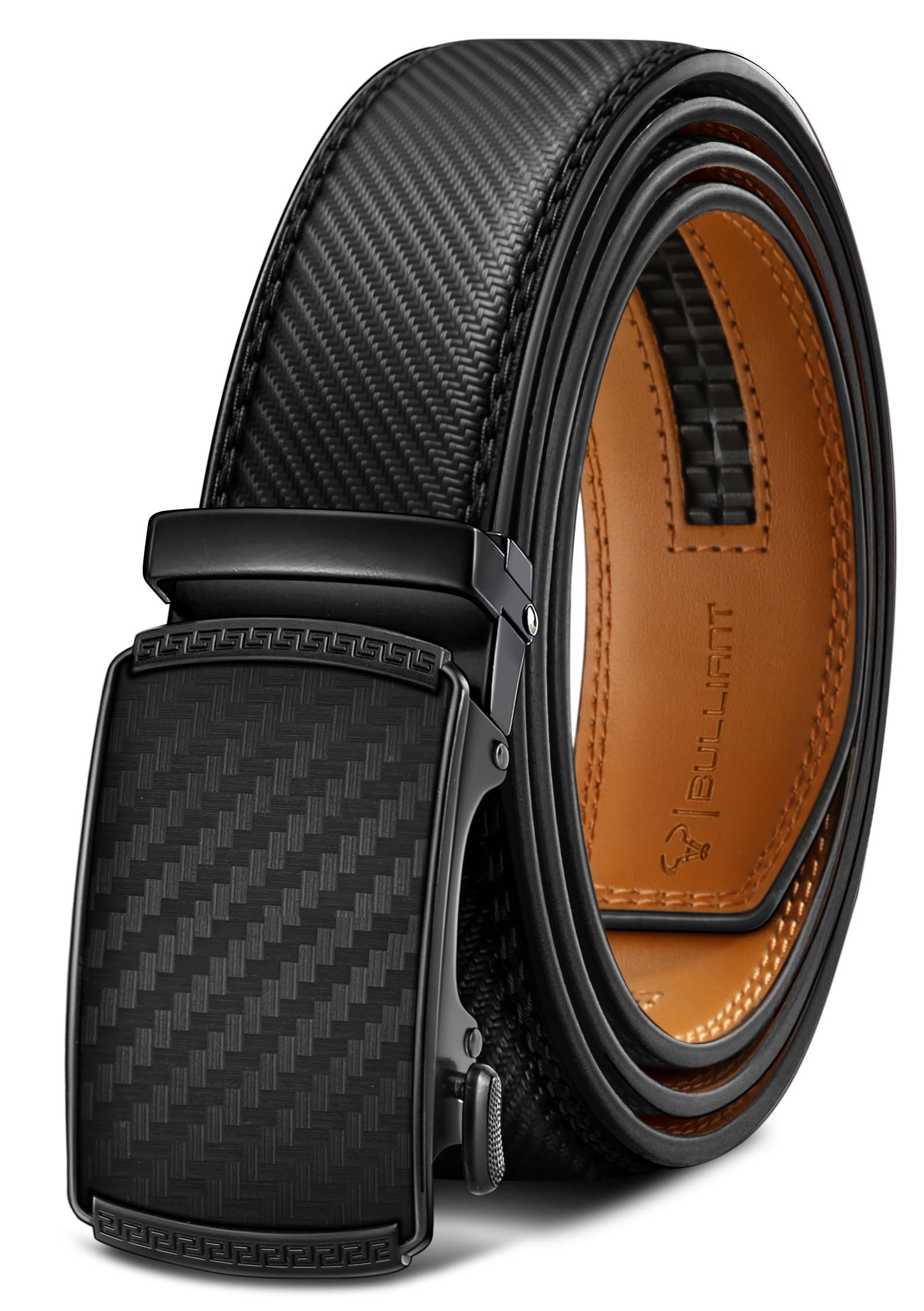 Men's Belt,Slide Ratchet Belt Adjsutable For Men Suit Casual Jeans Gift Boxed,Trim To Fit