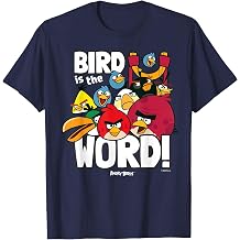 Angry Birds Group Bird is the Word T-Shirt