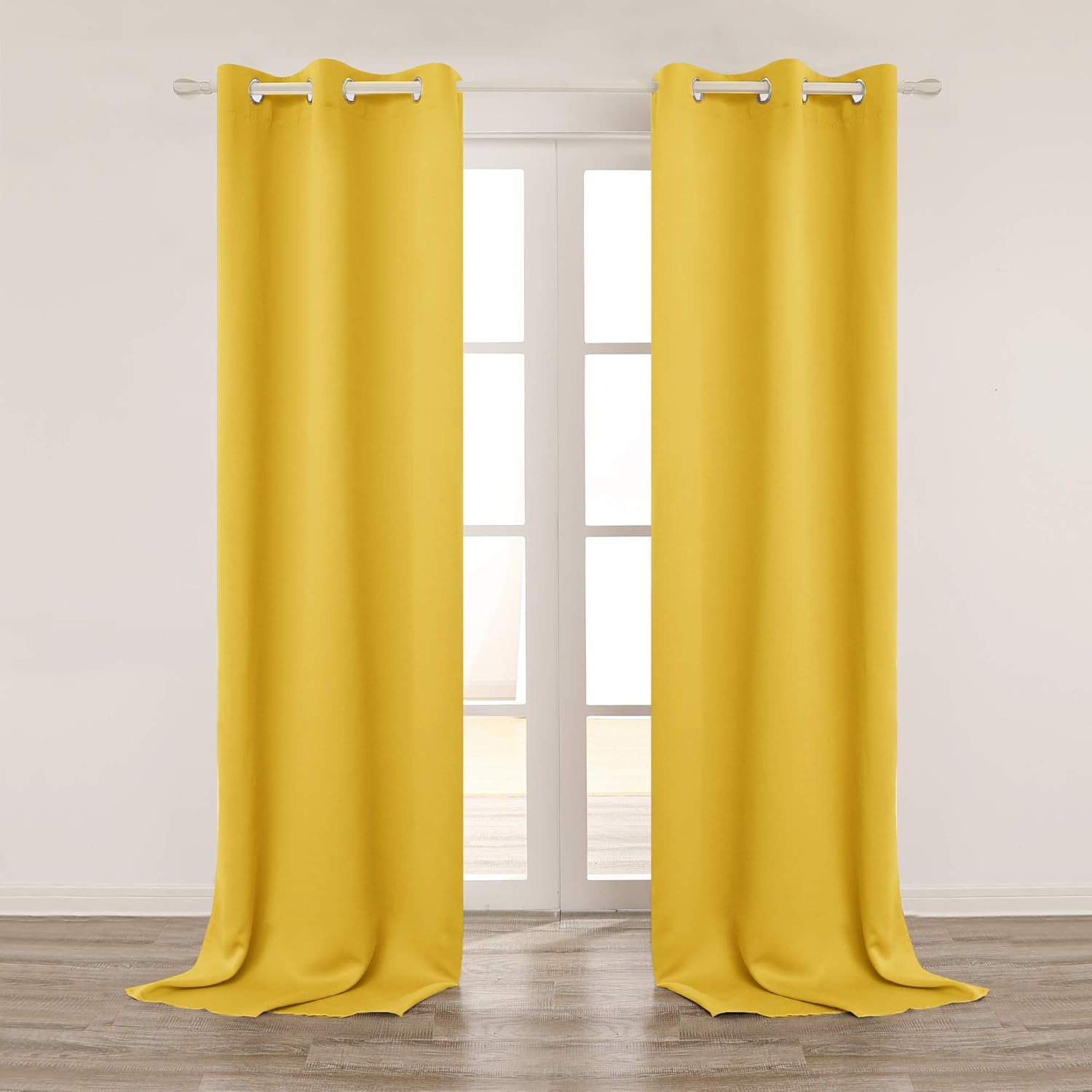 Deconovo Extra Long Blackout Curtains for Living Room