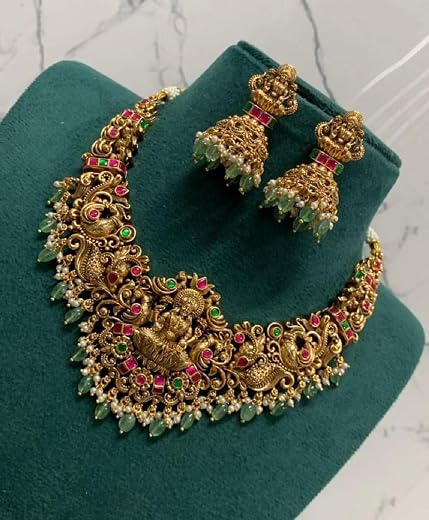 KEYMAX Alloy Gold Jewellery Set (Pack of 1) NU-601