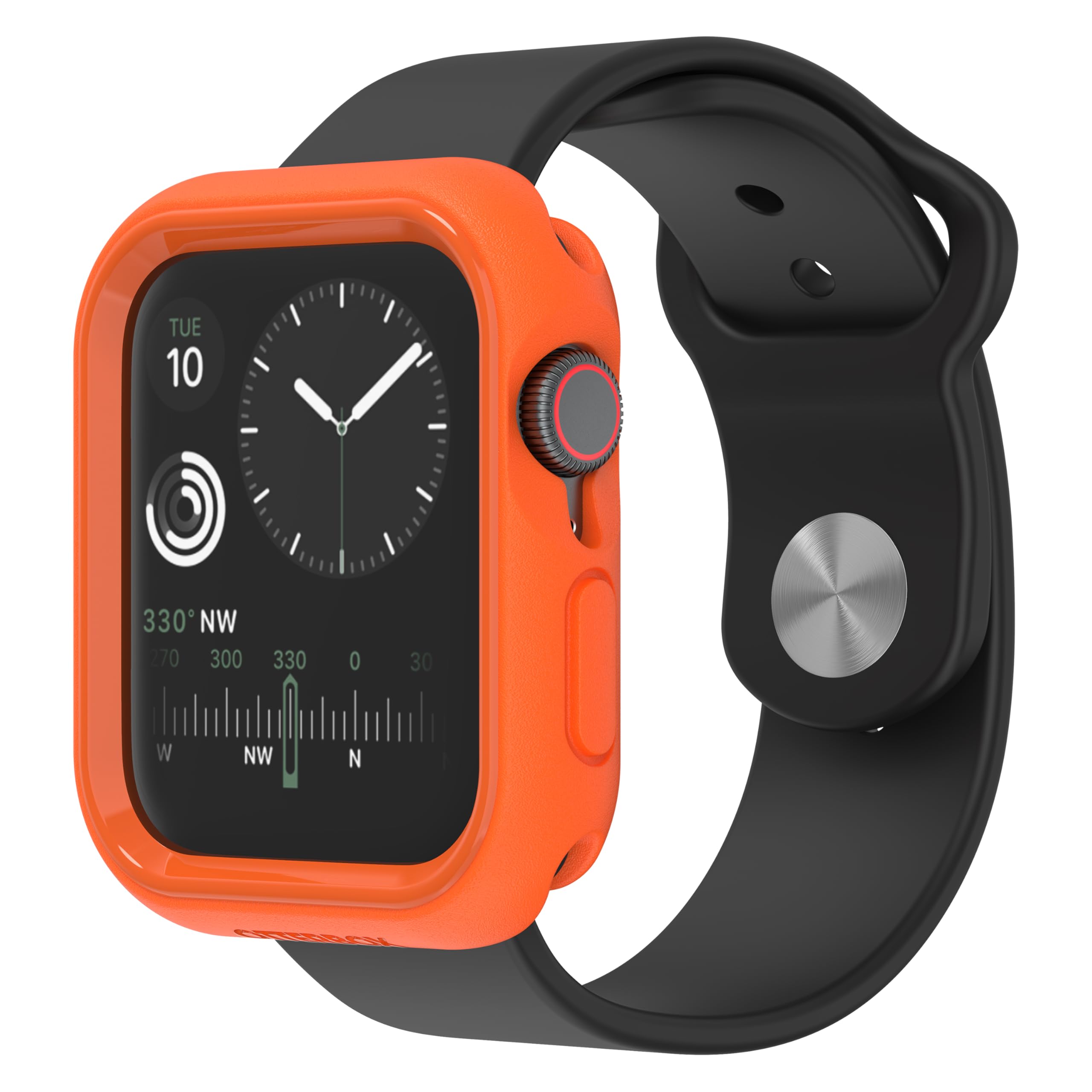 OtterBox Watch Bumper Apple Watch Series SE (2nd/1st gen)/6/5/4-44mm, custodia di protezione elegante, antiurto, a prova di caduta per Apple Watch, Guards Display e Edges, Arancia