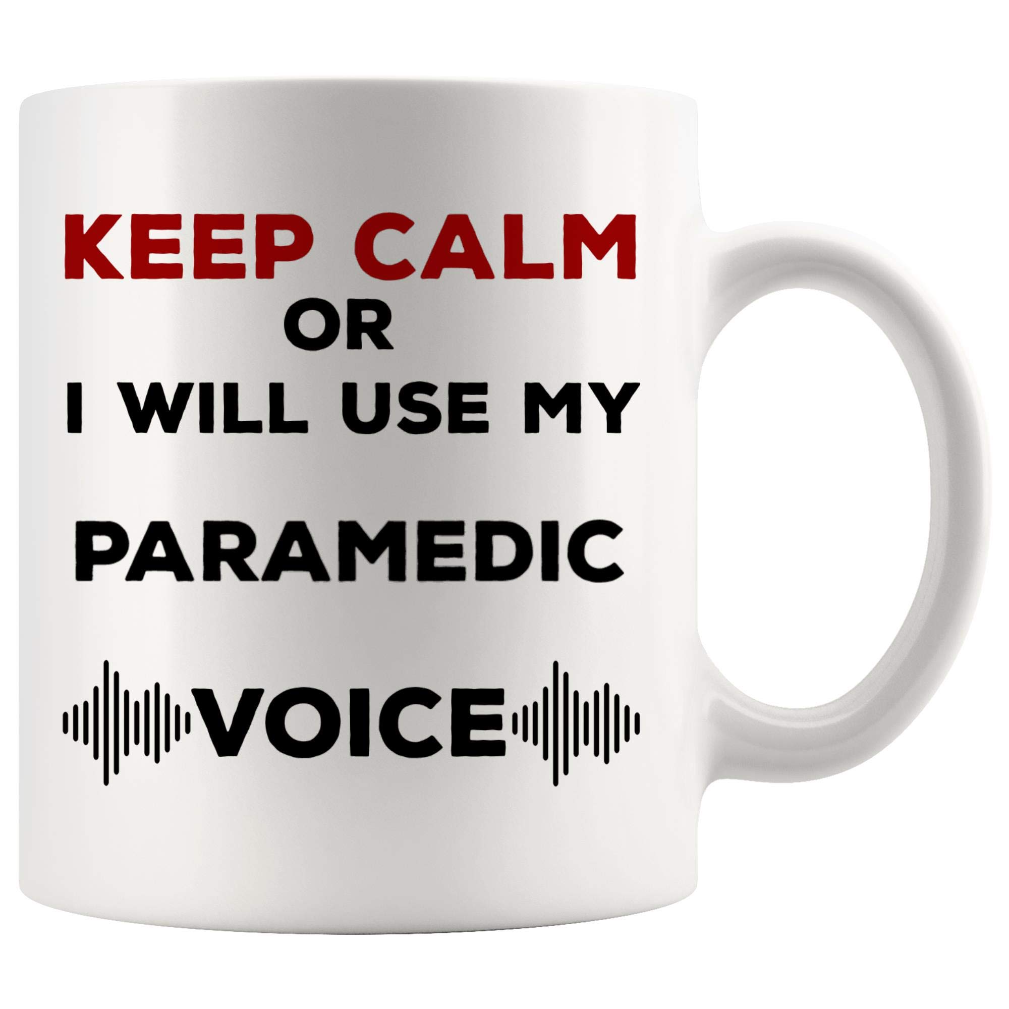 Funny EMT Coffee Mug - World's Okayest EMT Novelty Cup, 11oz Ceramic, Gift For Paramedics & EMS - View #4