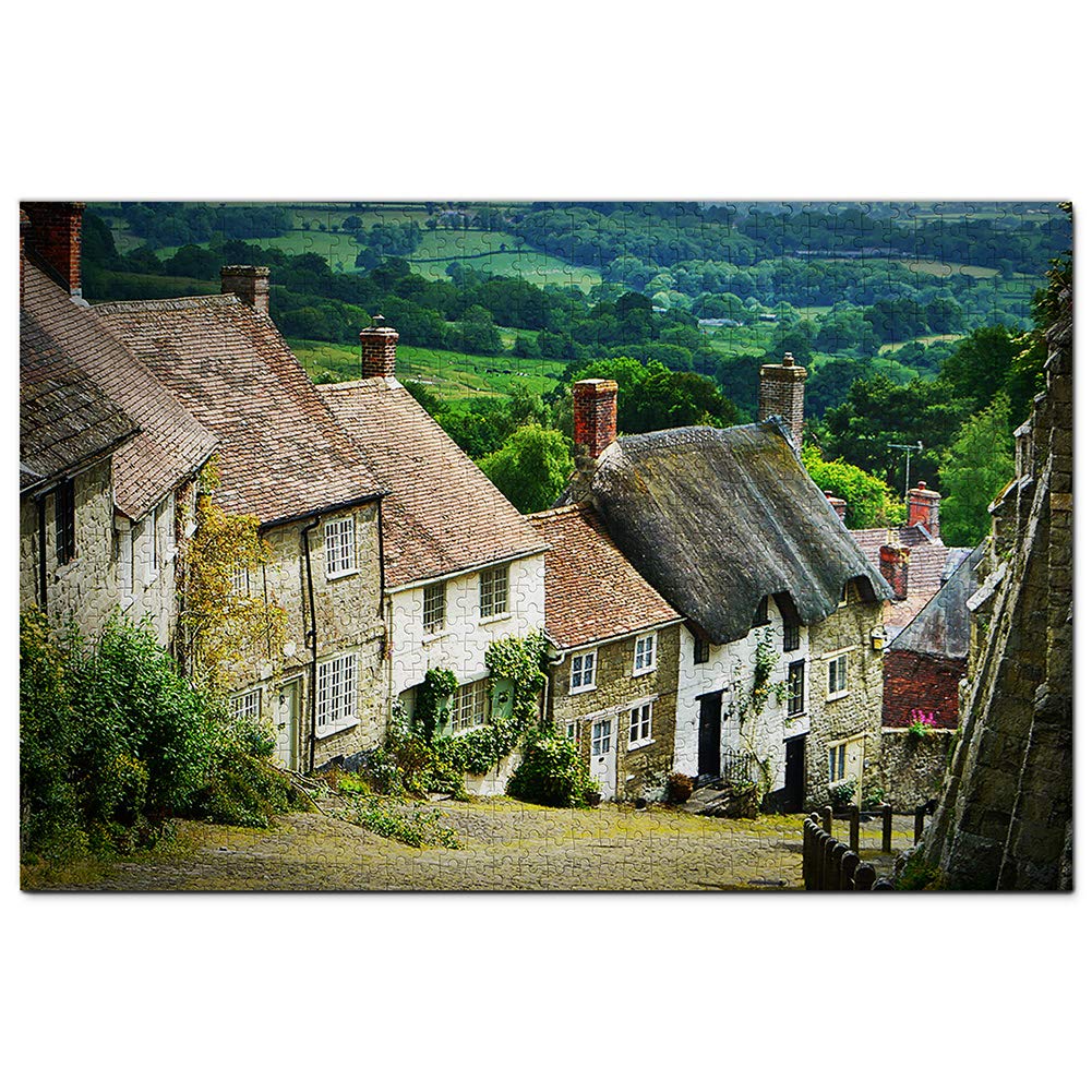 Great Britain England Shaftesbury Puzzle 1000 pieces puzzle adults game graphic travel souvenir 50x70CM