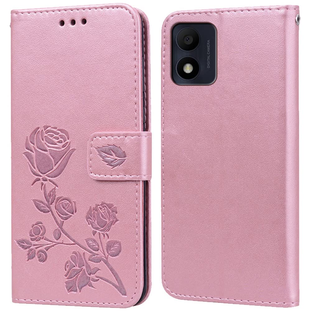 PKQTOP Cover Per Alcatel 1B 2020 Custodia,Carta Fessura, Supporto