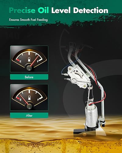 Vista 114 de SCITOO Electrci - Conjunto de bomba de combustible para Ford para Taurus 2010-2012 V6 3.5L Sedán de gasolina 2WD solamente, para Lincoln MKS