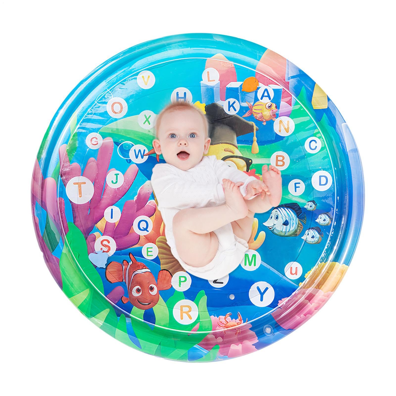 Tapis de jeu sensoriel gonflable cadeau d'éveil ludique pour bébé - 8