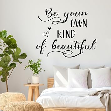 Inspirational Wall Quote Decals, Peel and Stick Wall Stickers | 26.4X21.7 Inch Peel and Stick Vinyl, Black Inspirational Sayings, Decor for Bedroom Office School Classroom