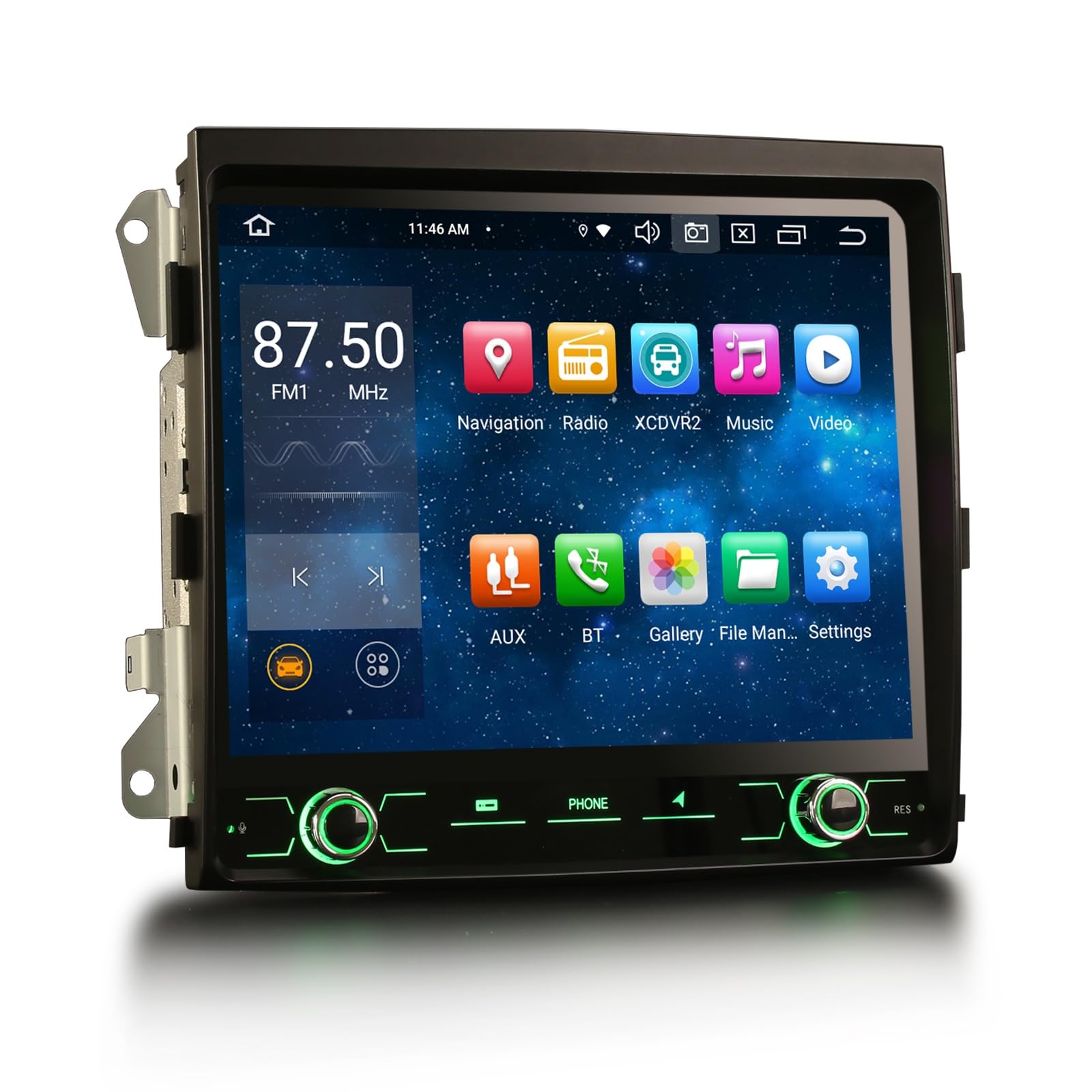 Android 14.0 8 Núcleos 4GB+64GB Dab+ Radio Coche Estéreo para Porsche Cayenne 2010-2017 Navegador GPS Soporte CarPlay Android Auto WiFi 4G USB Bluetooth 5.0 RDS Am/FM 8,4 Pulgadas IPS Pantalla táctil
