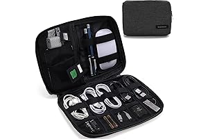 BAGSMART Travel Cord Organizer: The Ultimate Travel Essential for Organized Tech