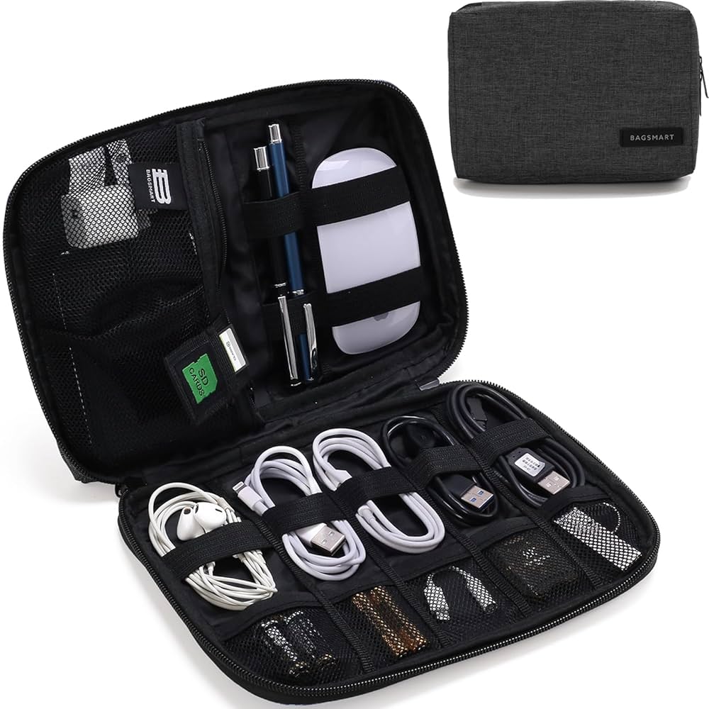 Careflection Electronics Accessories Organizer Bag, Universal