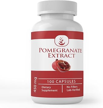 Pure Original Ingredients Pomegranate Extract, 100 Capsules Always Pure, No Additives Or Fillers, Lab Verified