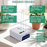 Sistema di Irrigazione Automatico WiFi, a Doppio Canale per 20 Piante - 5