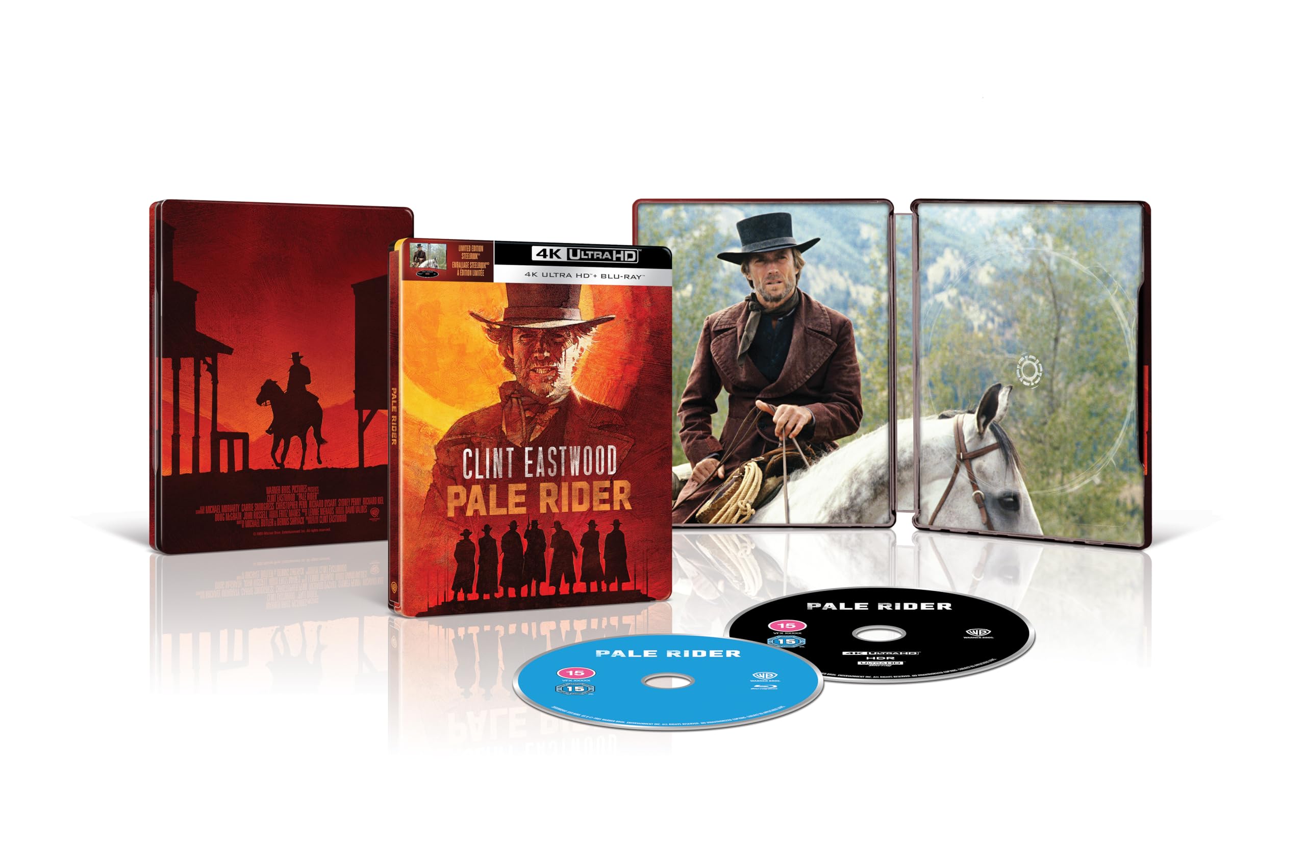 PALE RIDER UHD/STLBK [Blu-ray] [Region Free]