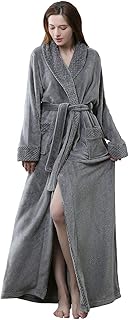 Super soft long ladies dressing gown Clearance
