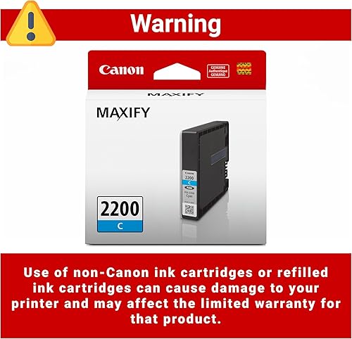 Miniatura 4 de Canon PGI-2200 Depósito de tinta cian original, compatible con impresoras IB4120, MB5420, MB5120, IB4020, MB5020 y MB5320