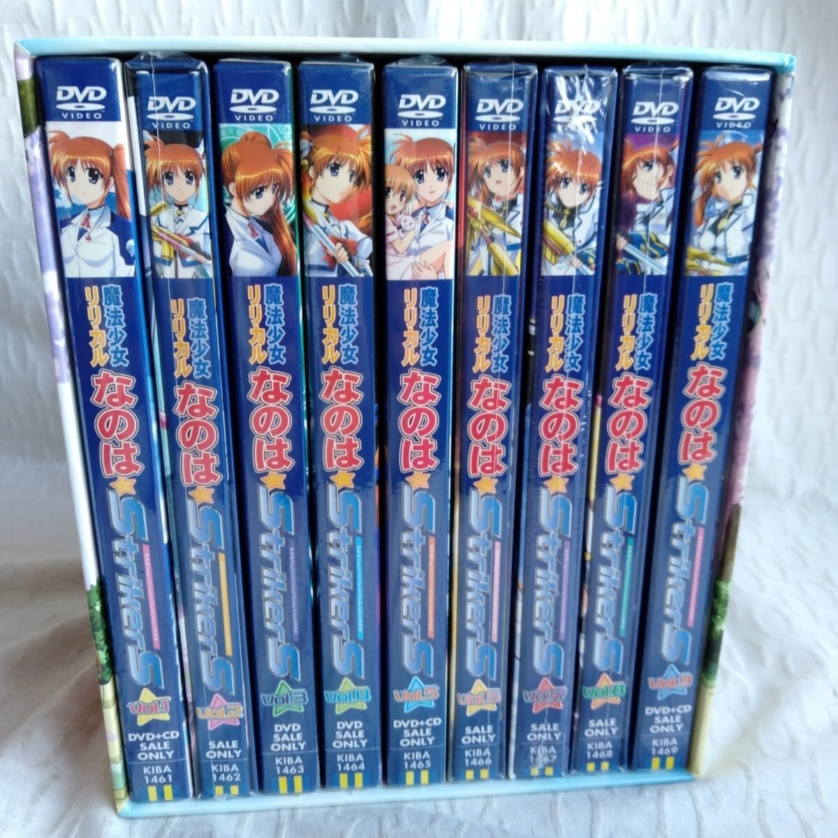魔法少女リリカルなのはStrikerS 未開封　dvd 全巻セット　box付き Amazon.co.jp: 魔法少女リリカルなのはStrikerS全9巻セット