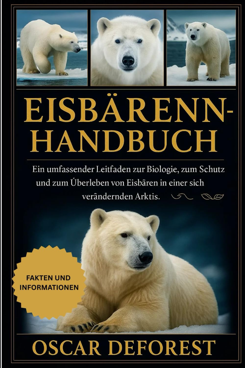 Eisbärenhandbuch: Ein umfassender Leitfaden zur Biologie, zum Verhalten, zum Schutz und zum Überleben von Eisbären in einer sich verändernden Arktis.