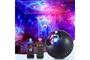 Galaxy Projector Light for Bedroom, HiFi Galaxy Speaker with 15 White Noises,...