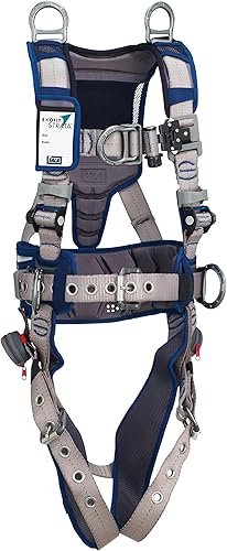 3M DBI-SALA ExoFit STRATA Comfort Construction Arnés de seguridad para escalada/posicionamiento/recuperación 1114345, OSHA, pequeño