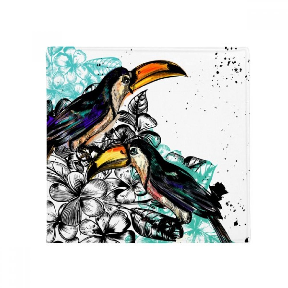 Toco Oiseau Tapis de Sol pour Cuisine et Animaux 80x80cm