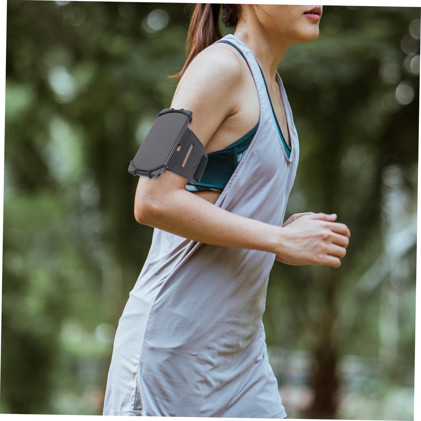 OSALADI 3pezzi Smartphone Armband Per Sport Porta Telefono Da Braccio Rotante Per Ciclismo e Jogging Compatibile Con Tutti Telefoni Per Attività Outdoor e Allenamenti