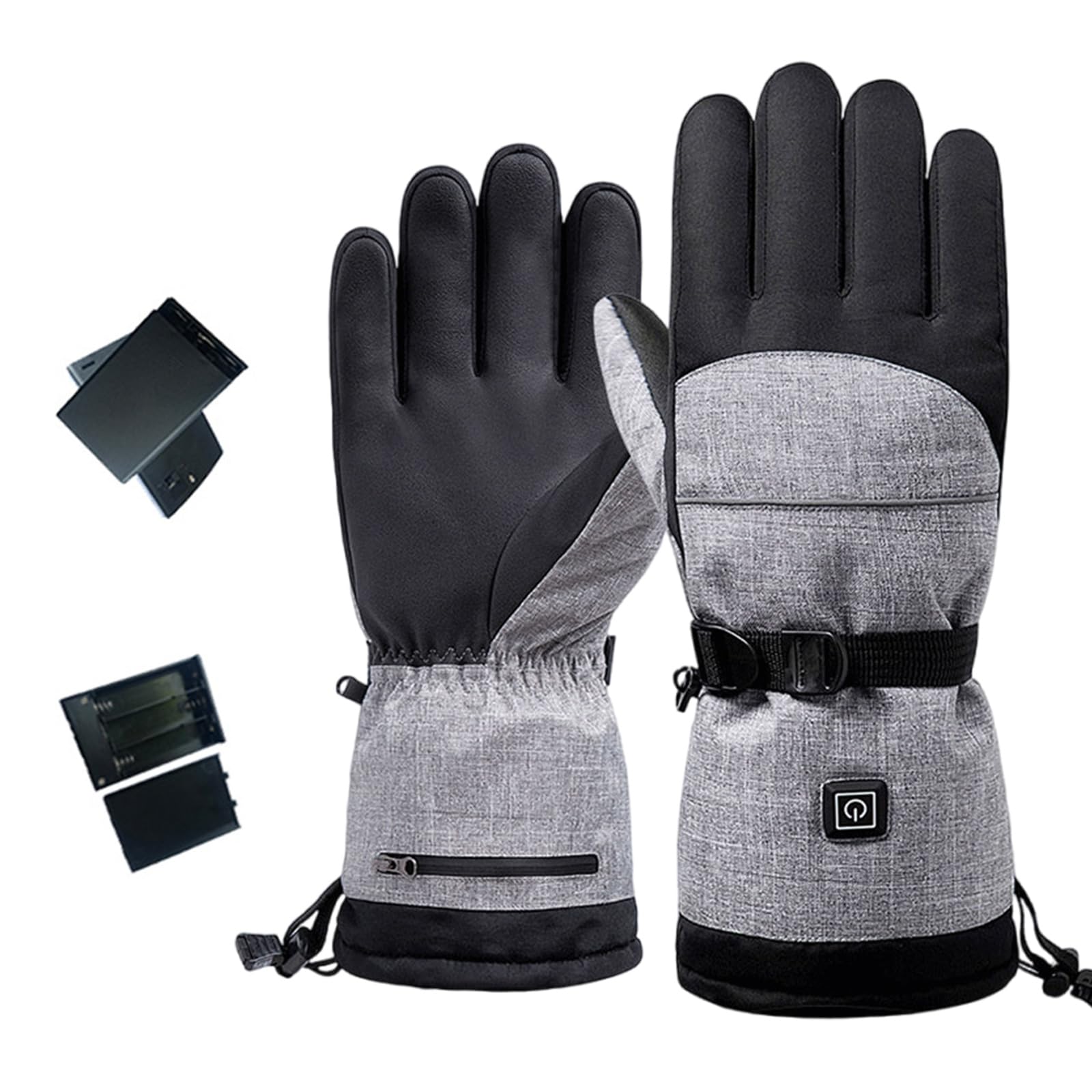Gants chauffants électriques pour travail au congélateur, gants d'hiver chauds pour ski, cyclisme, moto, conduite, snowboard, résistants à l'eau