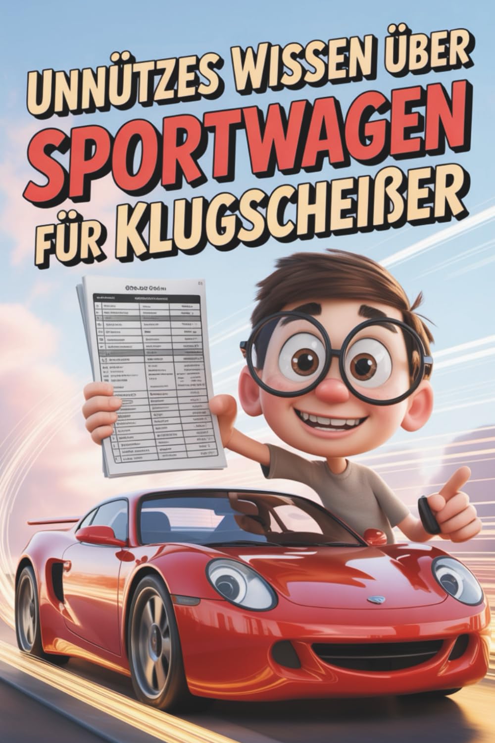 Unnützes Wissen über Sportwagen für Klugscheißer: 100 schräge Fakten für alle, die lieber Drehzahl als Vernunft fahren