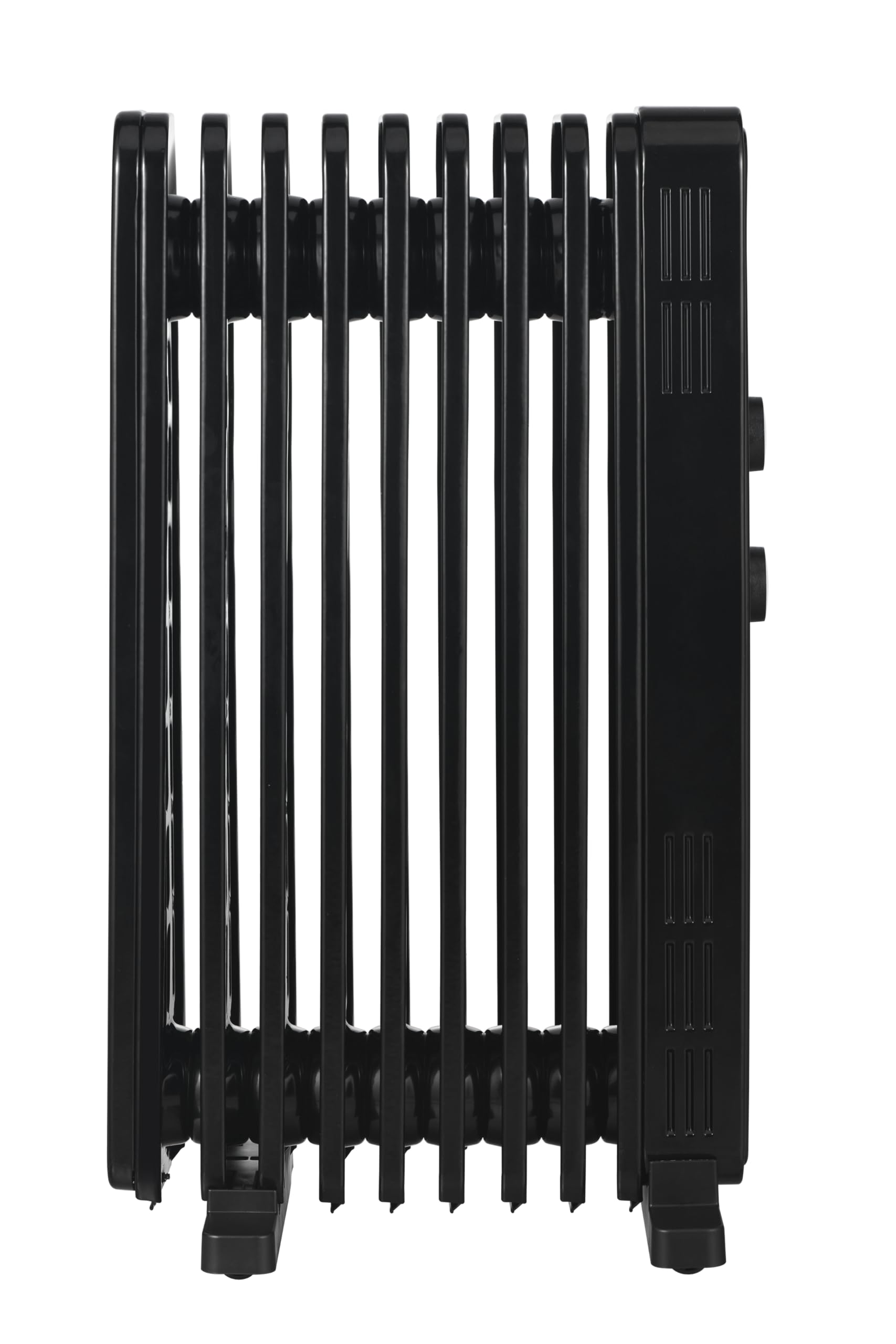 BEKO Radiatore ad olio RHO6320B | Potenza 2000W, 9 elementi riscaldanti, 3 impostazioni di potenza, Timer, Protezione antiribaltamento, con ruote, Nero