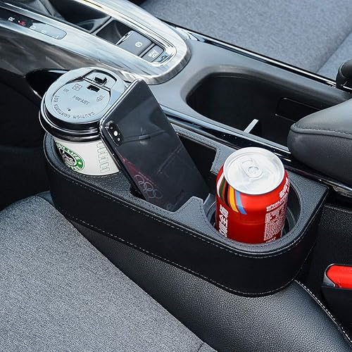 Miniatura 5 de JSCARLIFE Soporte universal para taza de asiento de automóvil, soporte para teléfono celular, soporte para botella de bebida de alimentos,