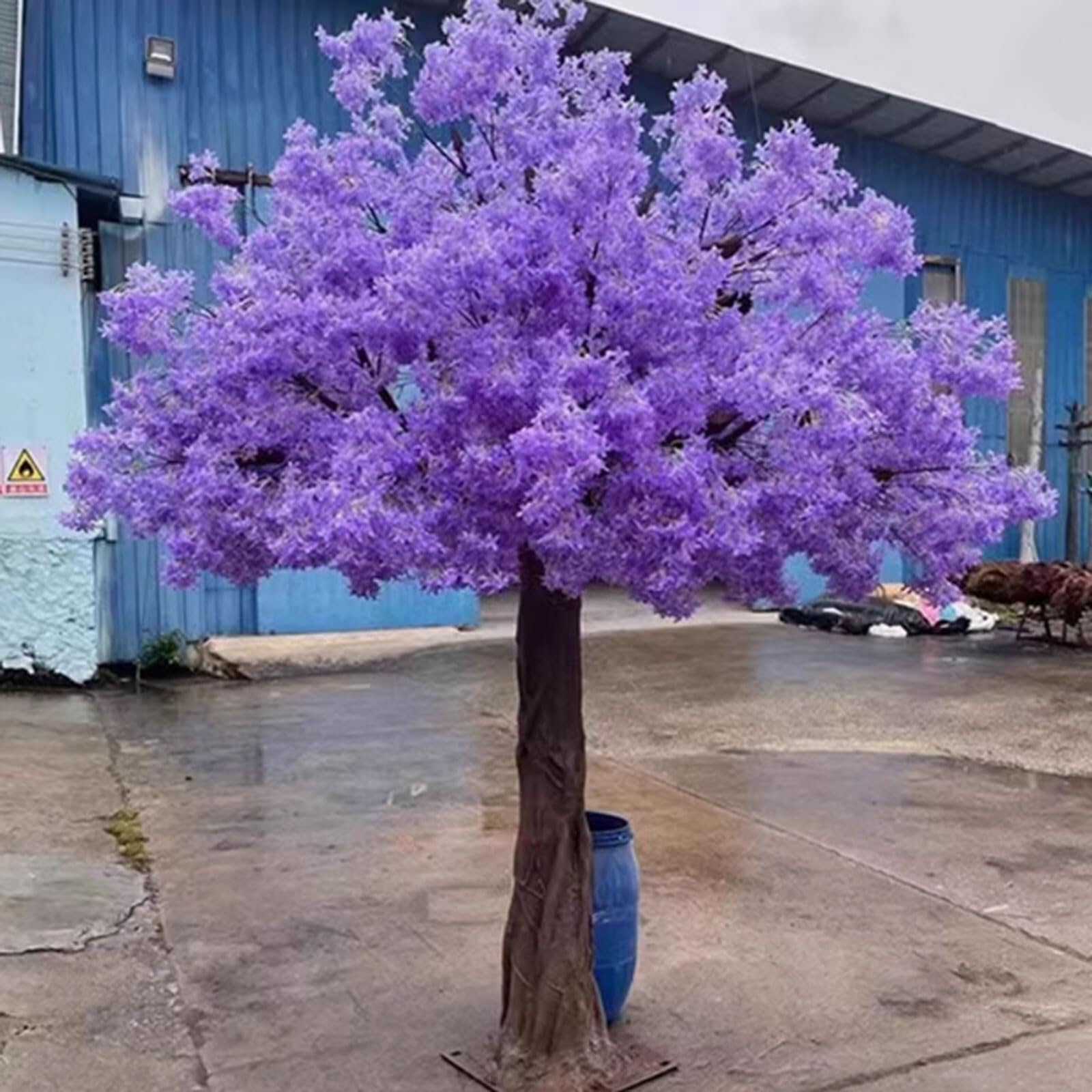 Artificial Cherry Blossom Tree - Stunning Jacaranda Style Decoration for Weddings, Hotels and Events Suitable for Indoor and Outdoor Use