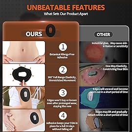 Adhesive Patches for G6 Waterproof - 20pcs Overpatch for Dexcom G6, CGM Protector Sweatproof for 14 Days,Suitable for Sports (G6, Black)