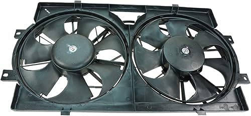 Vista 82 de TRQ Conjunto de ventilador de enfriamiento dual para radiador Compatible con 2004-2006 Lexus ES330 Toyota Camry 2004-2008 Solara LX3115111