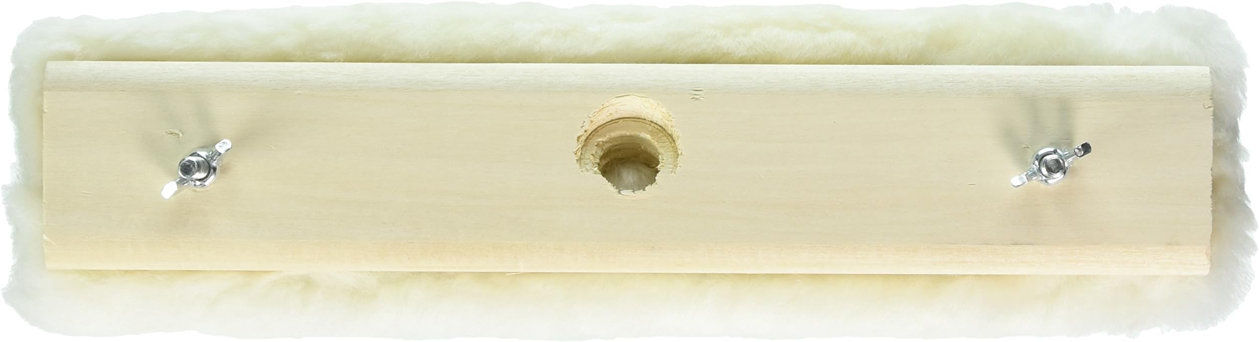 11201 12" Lambskin Applicator Complete with Threaded Wood Block