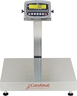 Cardinal EB-300-190, Stainless Steel Washdown Bench Scale, 300 lb x 0.1 lb, NTEP