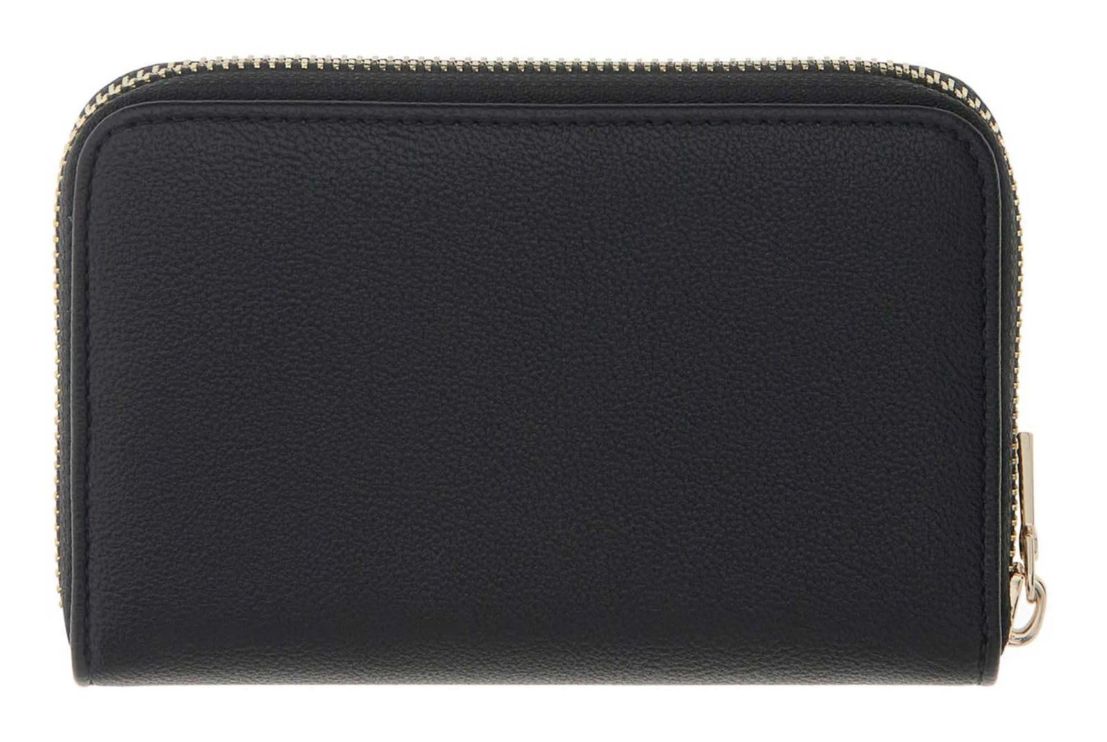 GUESS portafoglio Bianca SLG Zip Around Wallet Black nero
