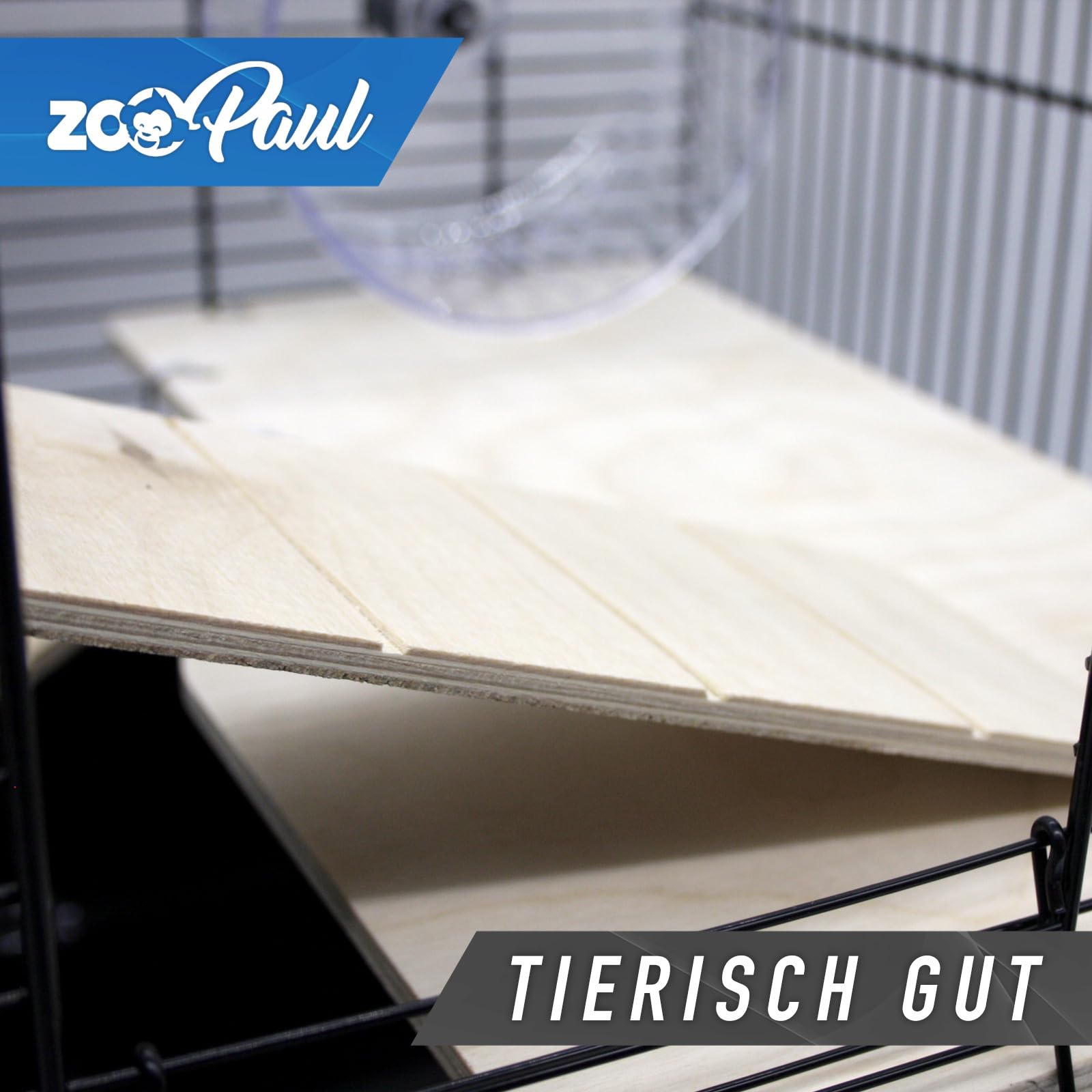 ZOOPAUL Nagerkäfig Hamsterkäfig + Holzhaus Maus inkl. Zubehör REX2 Schwarz Kleintierkäfig