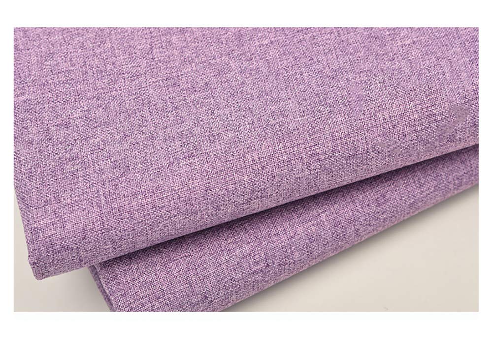 Broderie d'aiguilles sur tissu de lin naturel couleur unie XCYYBB