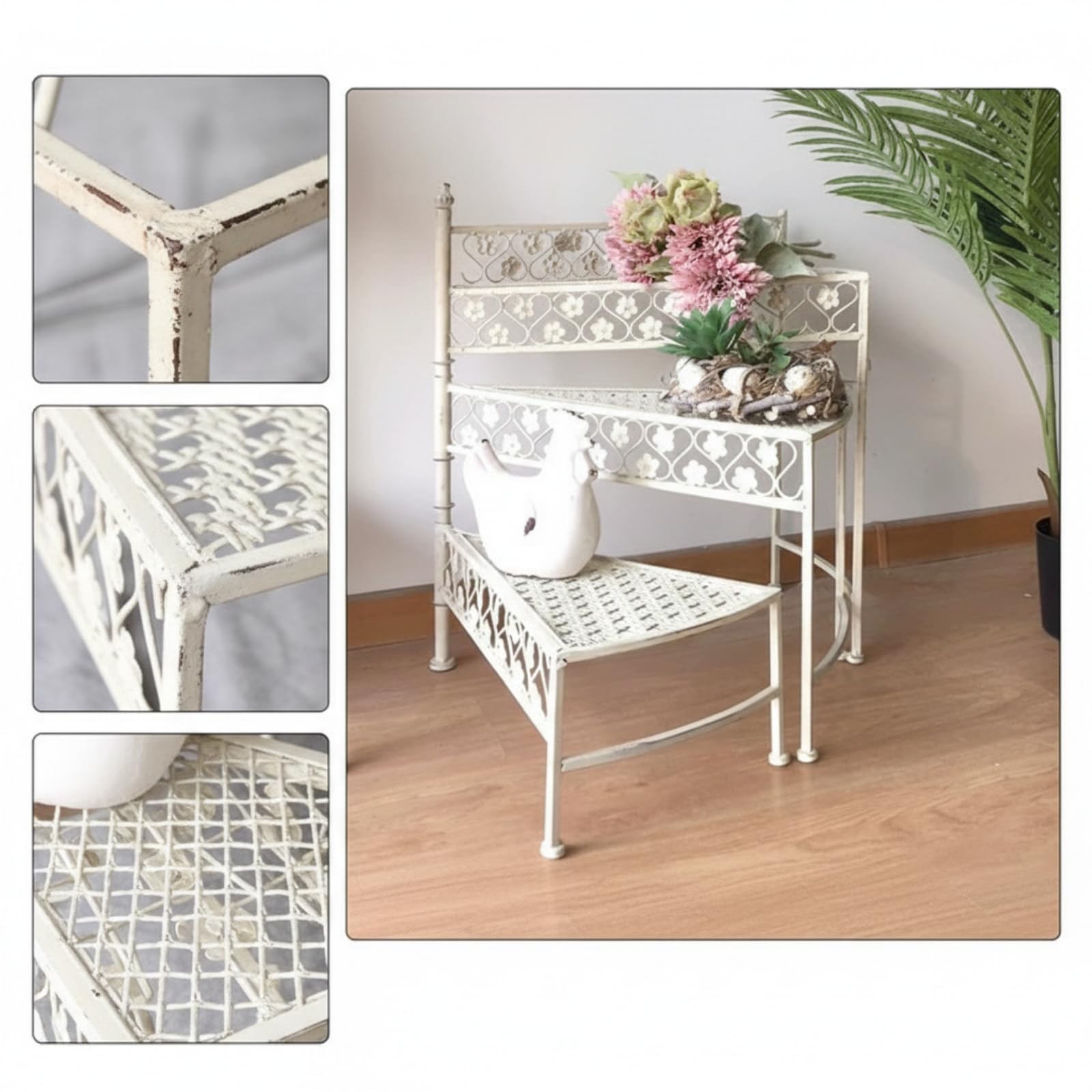 Portavasi Decorativo Elegante , Verde Invecchiato