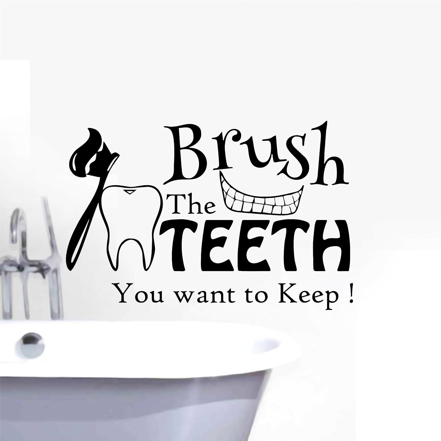 DecorWall Bathroom Wall Sticker Amazon.in