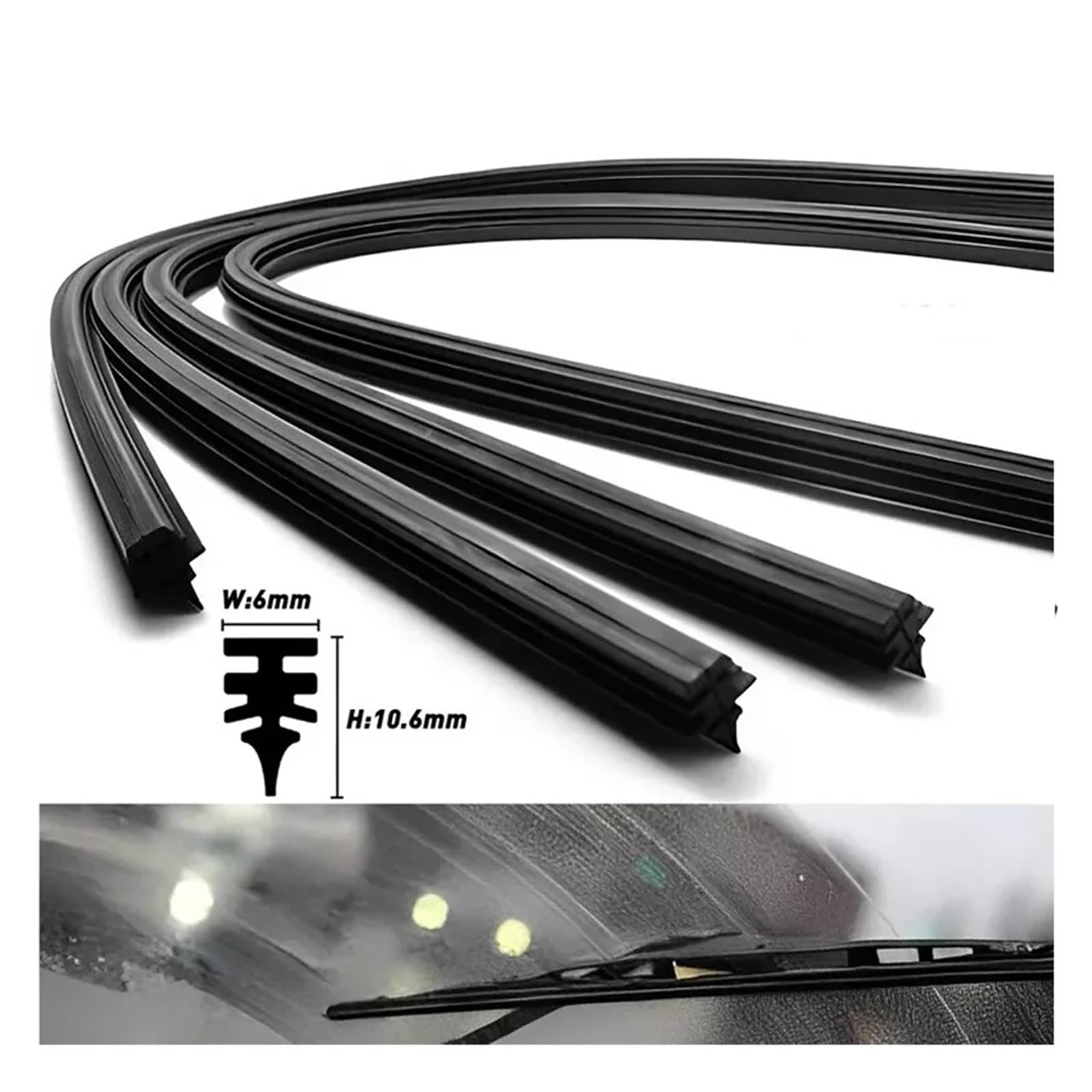 Limpiaparabrisas para Audi A3 S3 8V 2012-2020 Recambio de Silicona para limpiaparabrisas Delanteros y Traseros Juego de escobillas de 26"+16"+13" para Parabrisas.