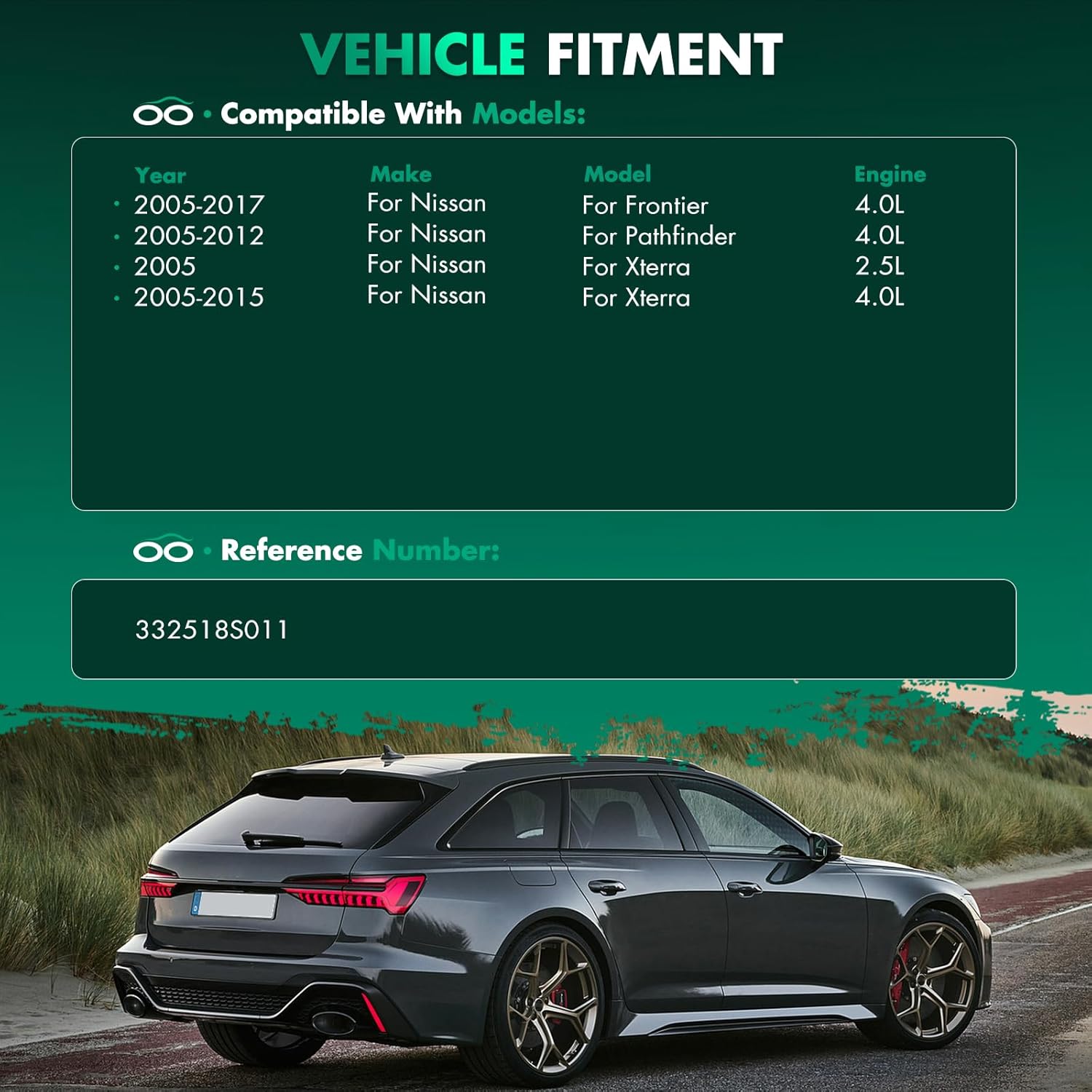 SCITOO 600-919 4WD Transfer Case Shift Motor Actuator Compatible with 2005-2017 for Nissan Frontier 2005-2012 for Nissan Pathfinder 2004-2015 for Nissan TITAN 2005-2015 for Xterra Transfer Case Motor