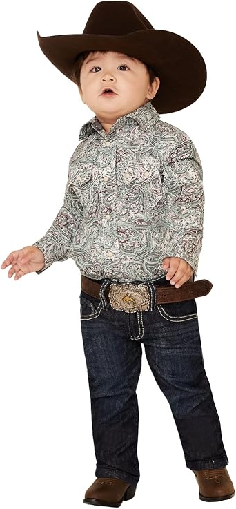 Cody James Toddler-Boys Night Hawk Medium Wash Mid Rise Stretch Relaxed Bootcut - Ctfa20j24