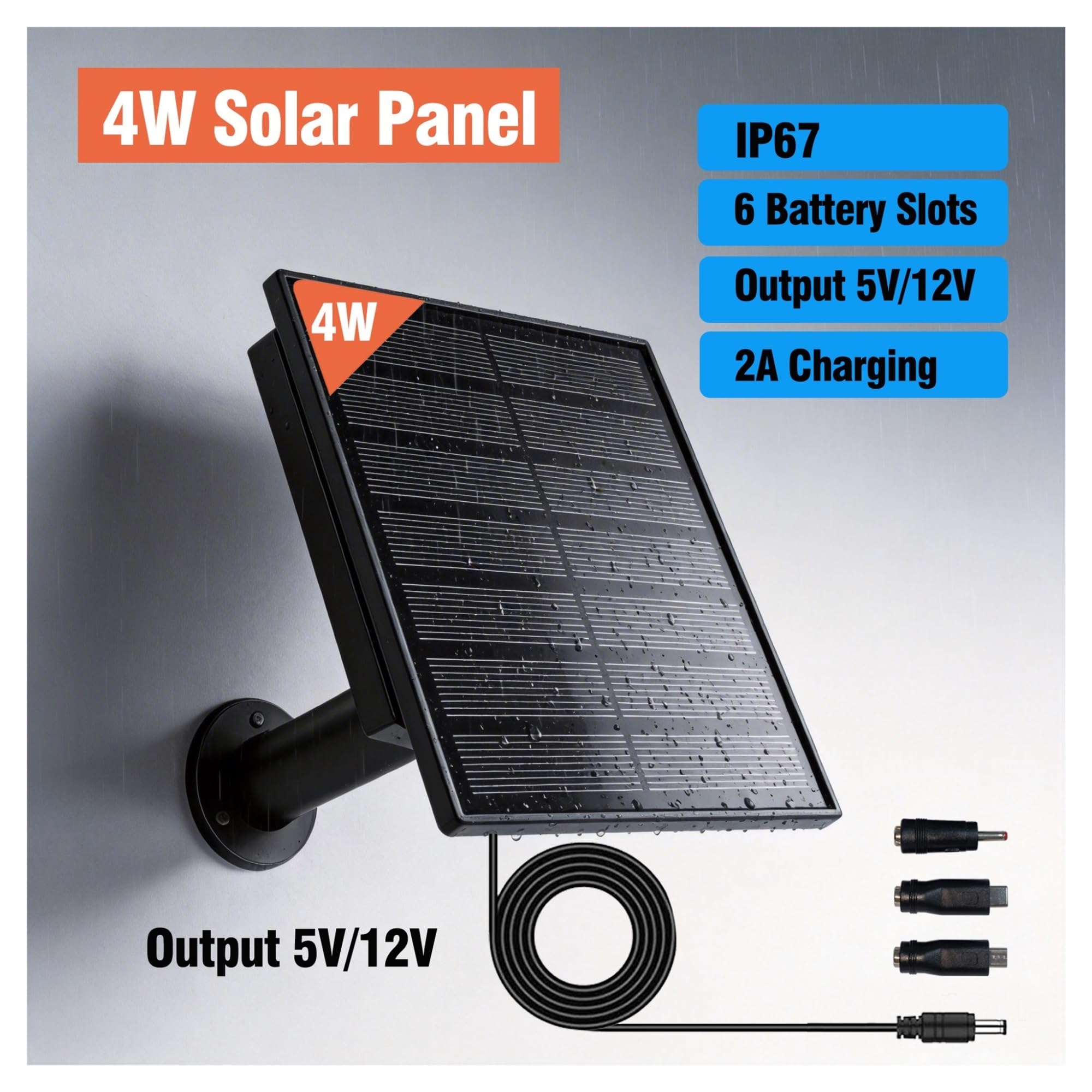 Pannello Solare Micro USB Da 4 W 5 V
