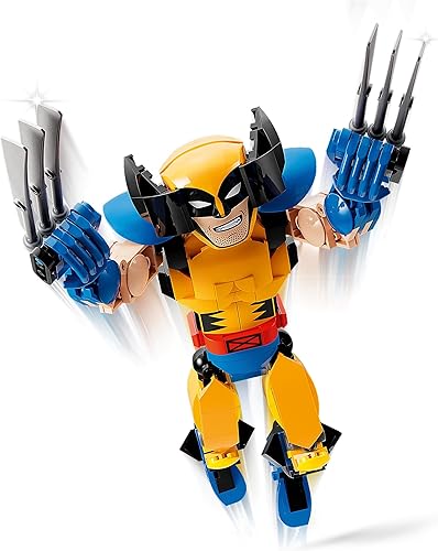 Miniatura 3 de LEGO Super Heroes Marvel Wolverine Figura 76257, bloques de juguete, regalo, cómics americanos, superhéroe, niños, a partir de 8 años
