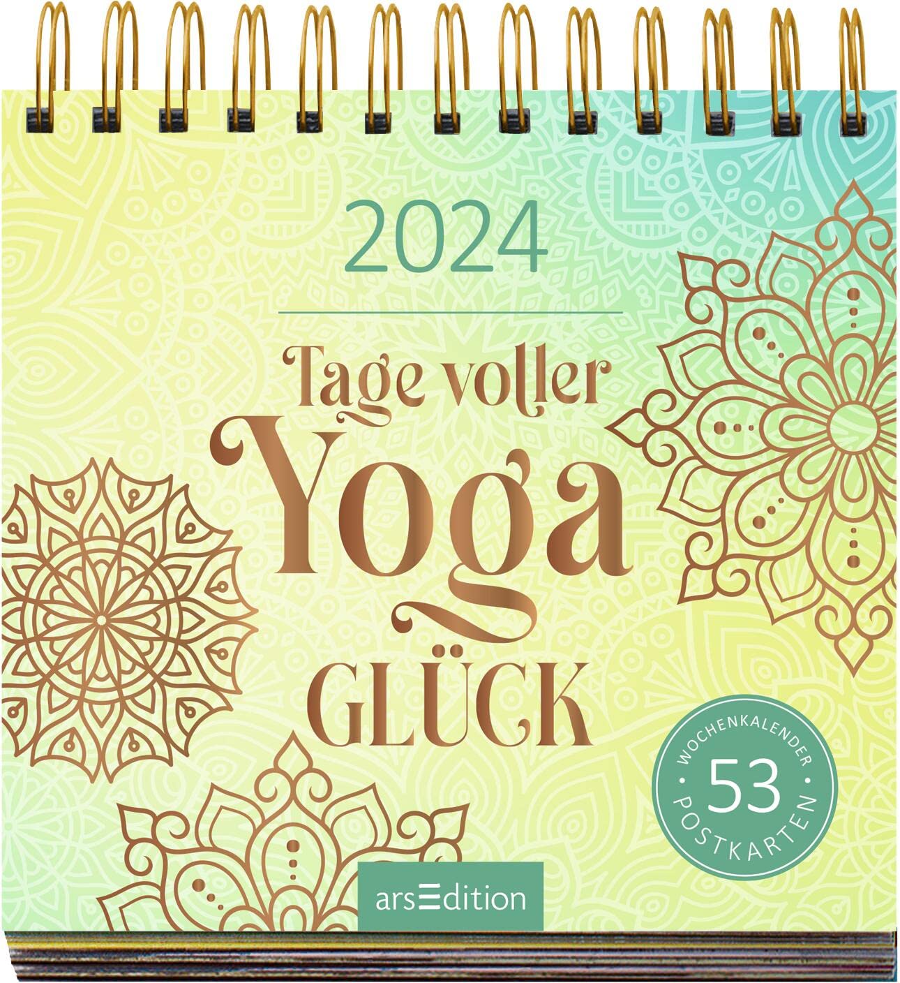 Display Postkartenkalender 2024: Mit 20 x 3 Ex. | Wochenkalender 2024, 53 Postkarten zum Abtrennen und Verschicken