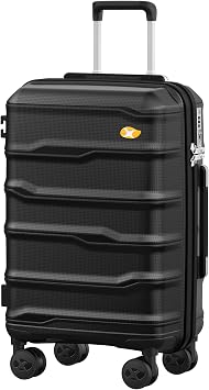 20 Inch Expandable Carry On Luggage 22x14x9 Airline Approved Suitcase